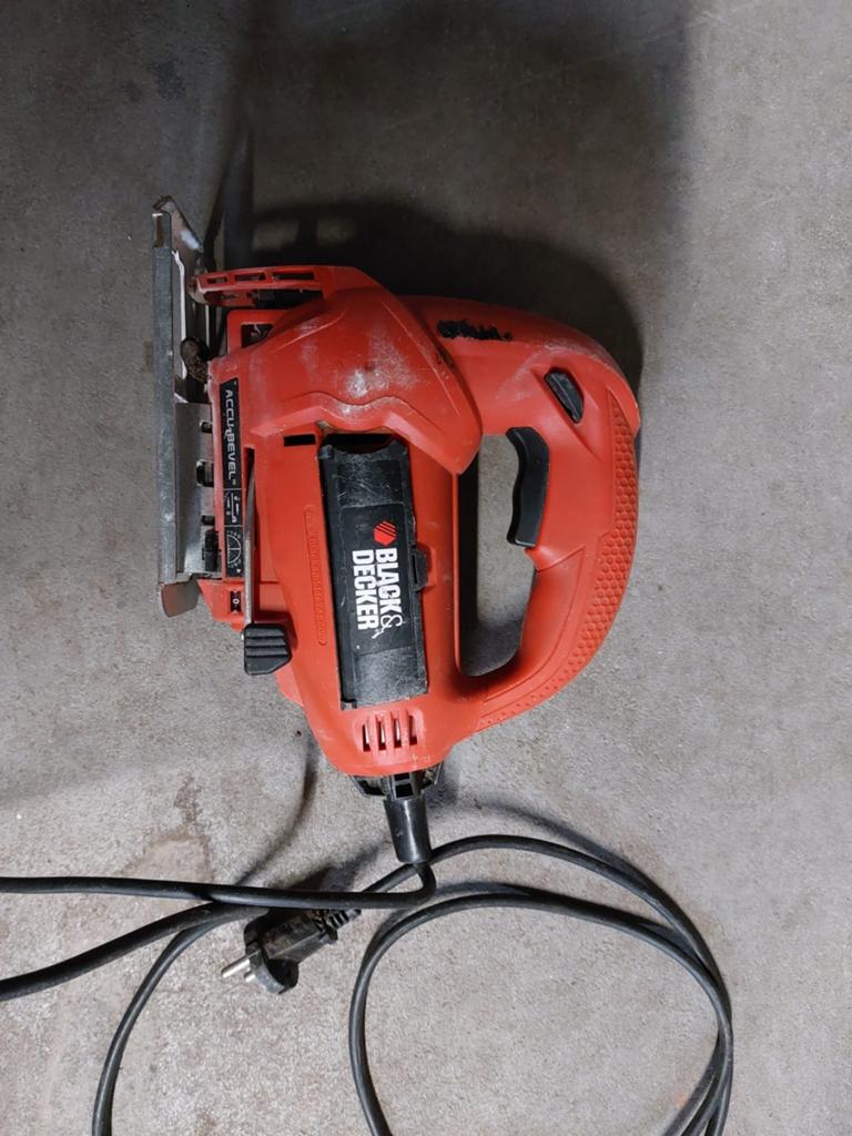 Black & Decker Decoupeerzaag - Gebruikt, Ophalen, Gebruikt, Decoupeerzaag, 30 tot 70 mm