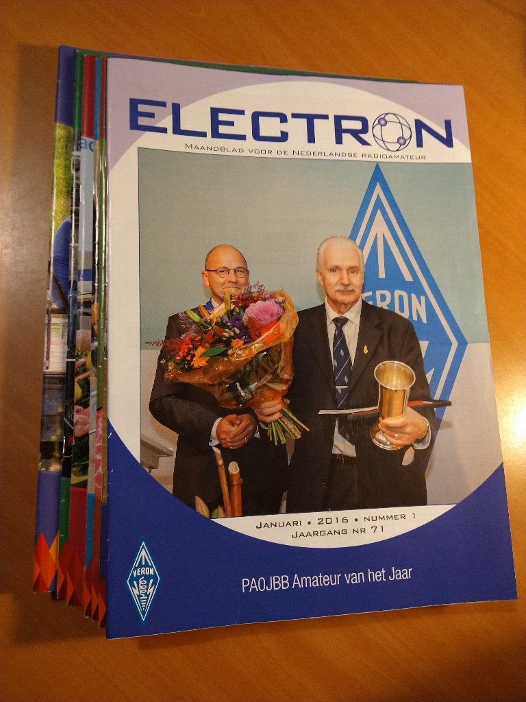 Electron. Maandblad voor de Nederlandse Radioamateur. 2016, Ophalen of Verzenden, Gelezen, Wetenschap en Natuur