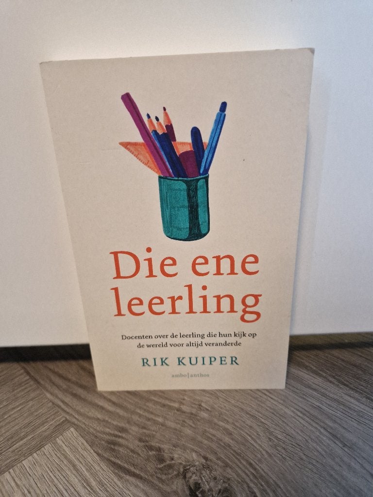 Die ene leerling - rik kuiper, Ophalen of Verzenden, Zo goed als nieuw, Nederland