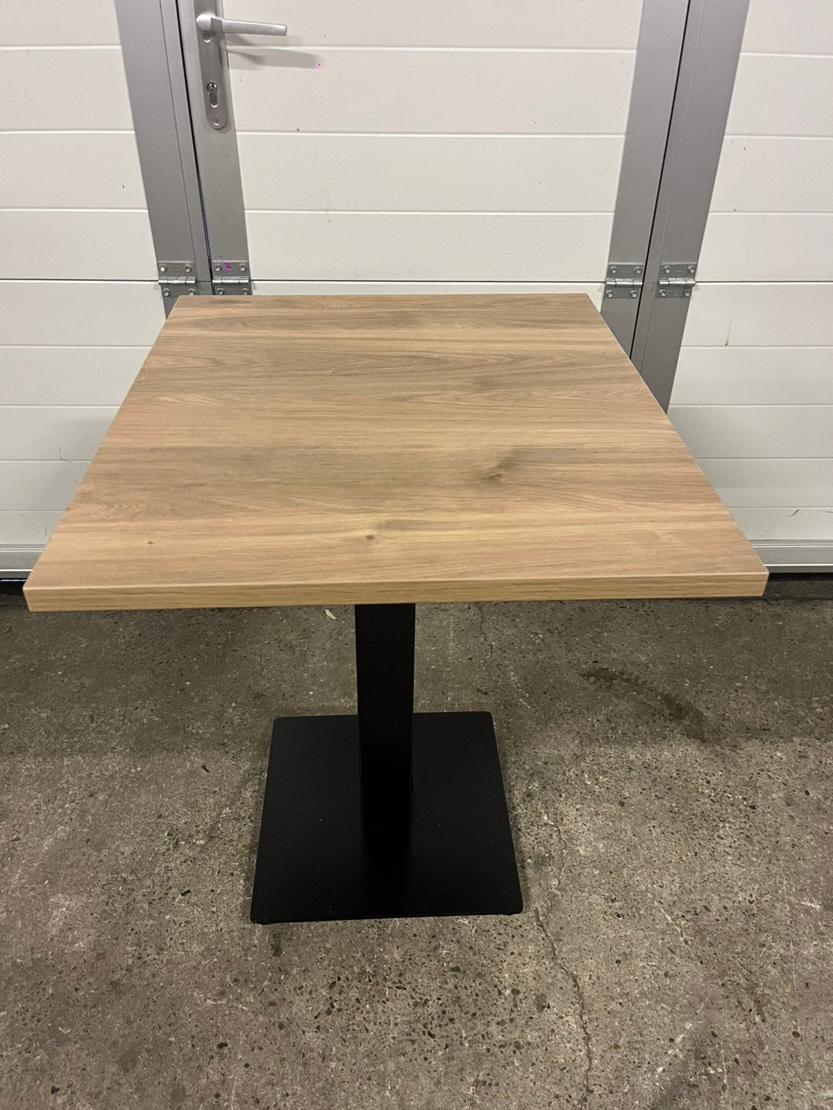 7 stuks eikenlook horeca bistro restaurant tafels 60x70 cm, Ophalen
