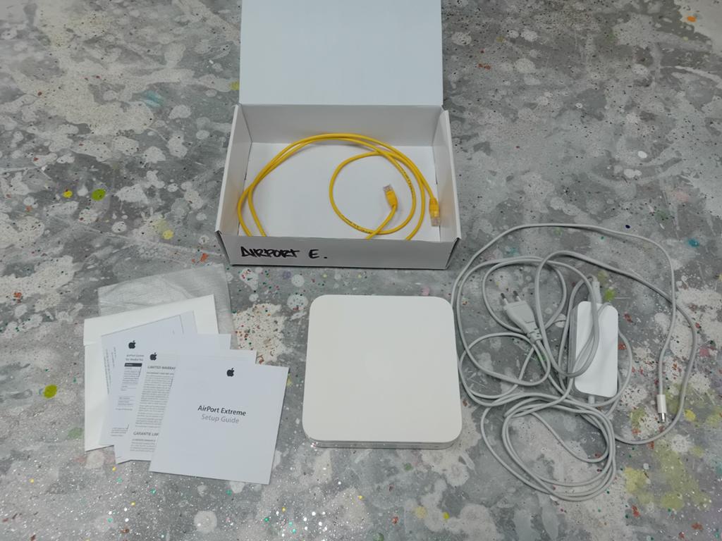 Apple AirPort Extreme compleet, Ophalen of Verzenden, Gebruikt, Router, Apple AirPort Extreme