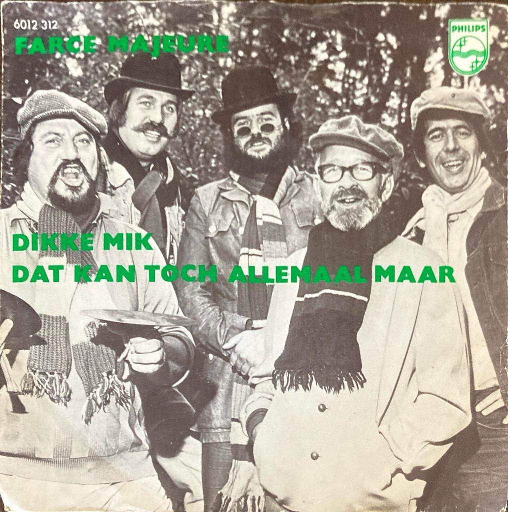 Farce Majeure - Dikke Mik / Dat Kan Toch Allemaal Maar, Gebruikt, 7 inch, Single, Ophalen of Verzenden
