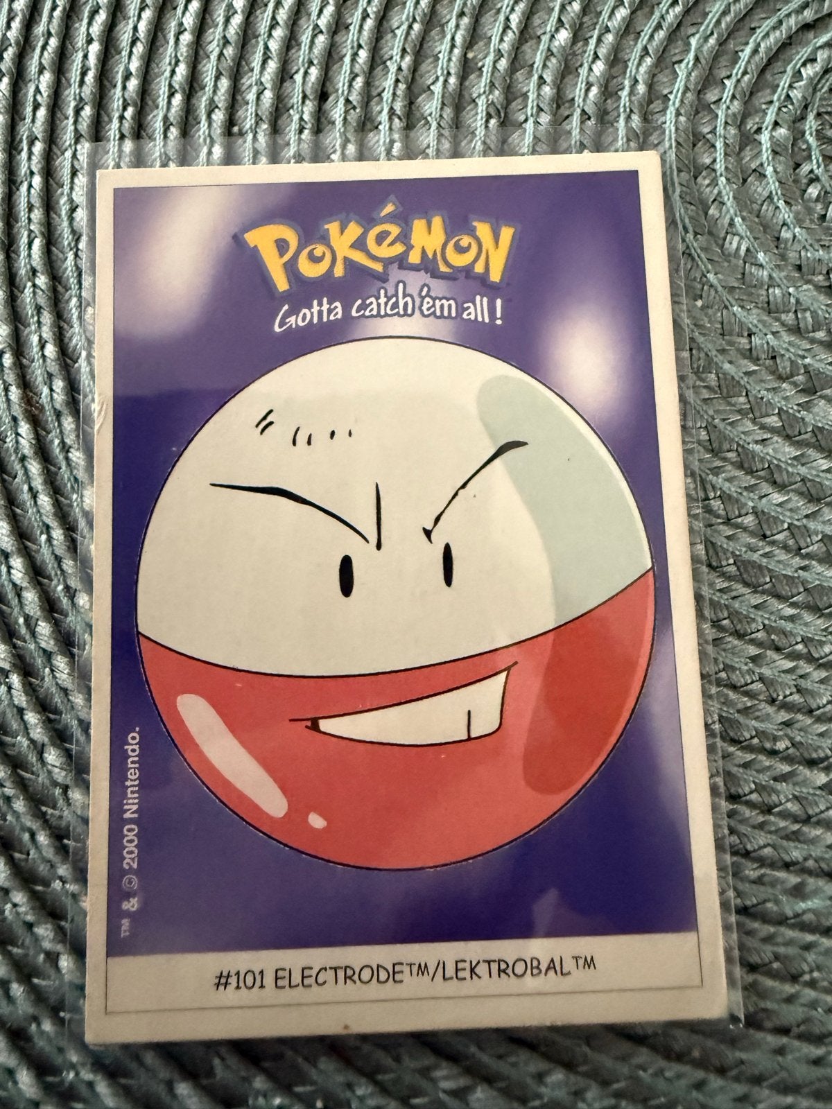 Dunkin Boomer Pokémon - Electrode/Lektrobal, Ophalen of Verzenden, Gebruikt, Losse kaart