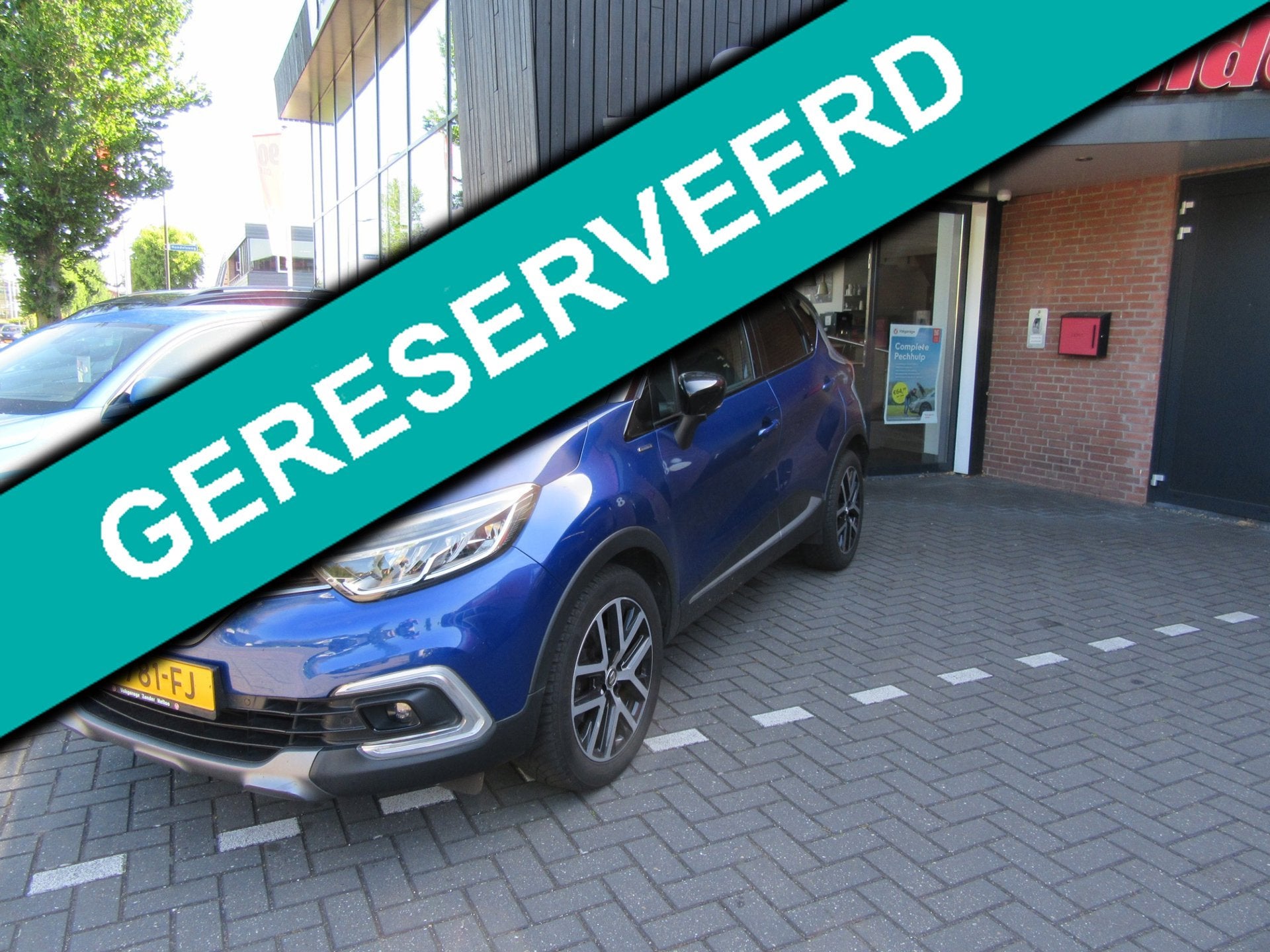 Renault CAPTUR 1.3 TCe Intens, Auto's, Gebruikt, 4 cilinders, 150 pk, Blauw