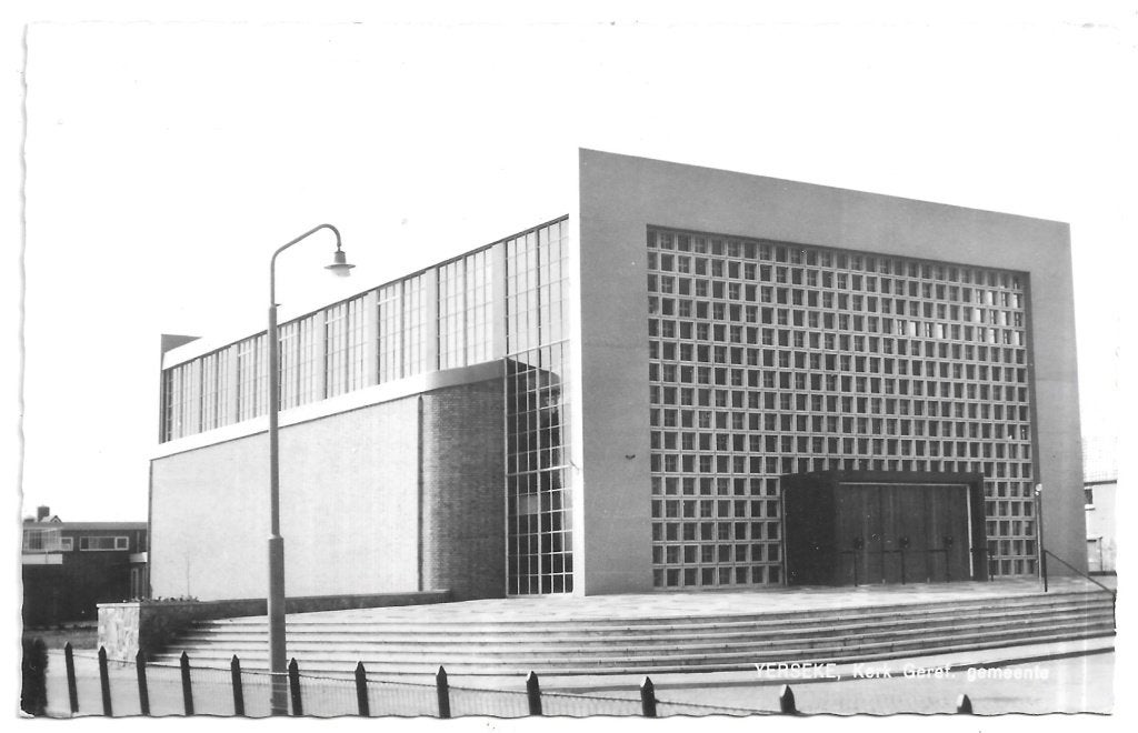 AK Yerseke - Kerk Geref. gemeente, Verzenden, 1960 tot 1980, Ongelopen, Noord-Brabant