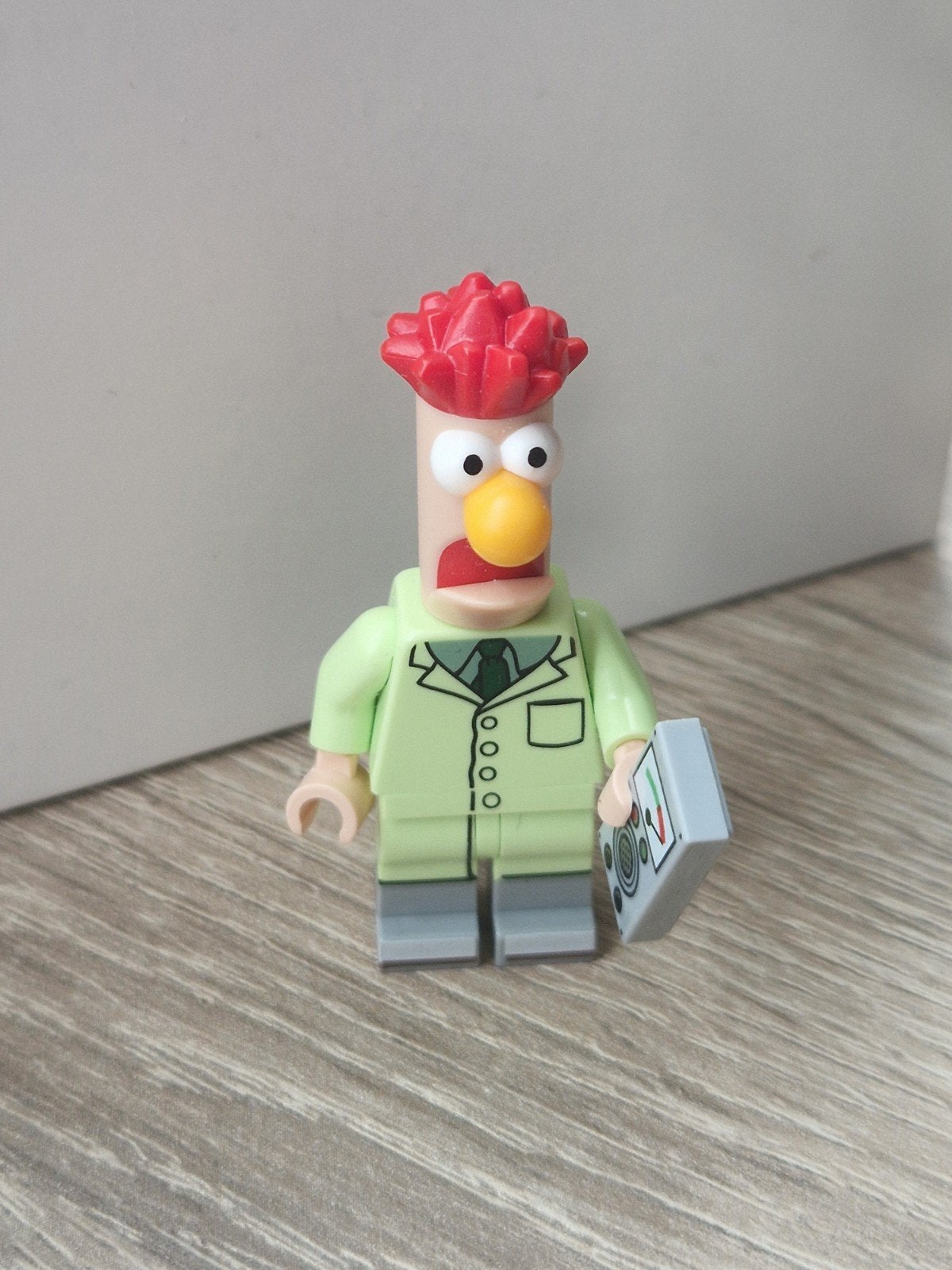 Lego Muppets Beaker Minifiguur, Ophalen of Verzenden, Zo goed als nieuw, Overige merken