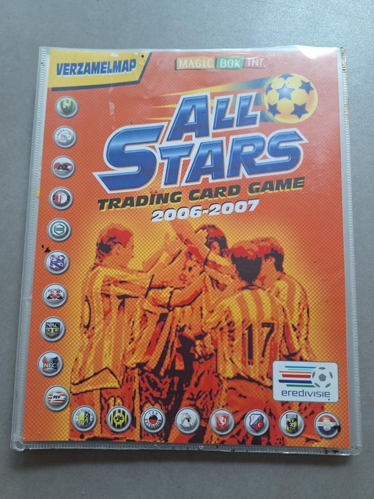 Verzamelkaarten voetbal all stars trading card game 06-07, Verzamelen, Ophalen of Verzenden, Zo goed als nieuw, Overige binnenlandse clubs