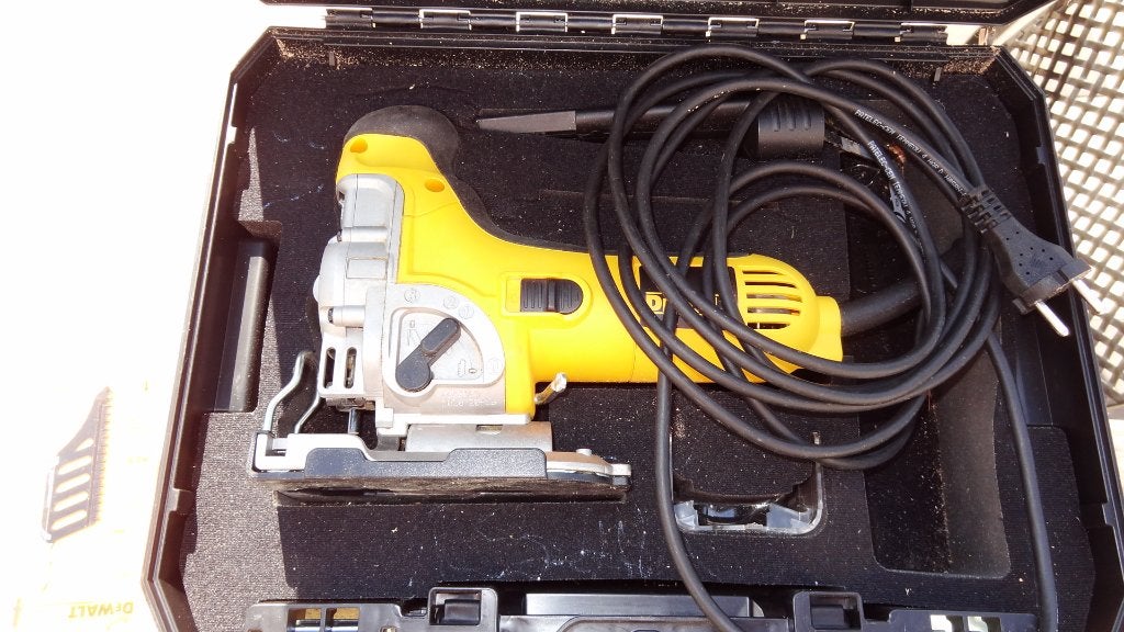 Decoupeerzaag Dewalt, DeWalt, Ophalen of Verzenden, Zo goed als nieuw, 1200 watt of meer