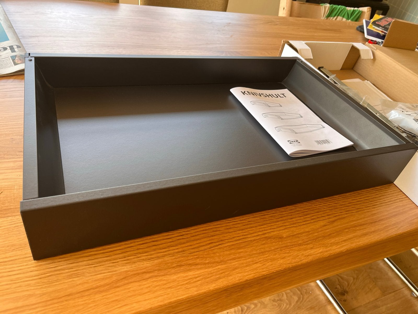 IKEA KNIVSHULT Lade laag, en Utrusta scharnieren, Ophalen, Overige typen, IKEA, Nieuw