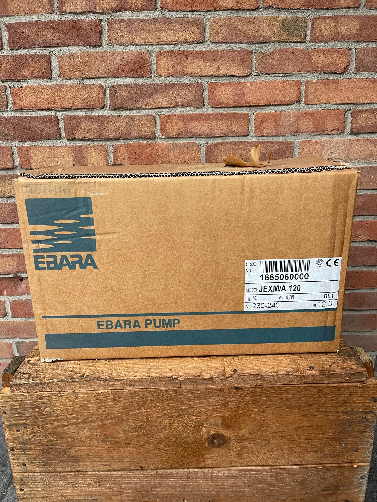 Ebara JEXM/A 120 Zelfaanzuigende Centrifugaalpomp, Ophalen of Verzenden, Nieuw, Elektrisch, Dompelpomp