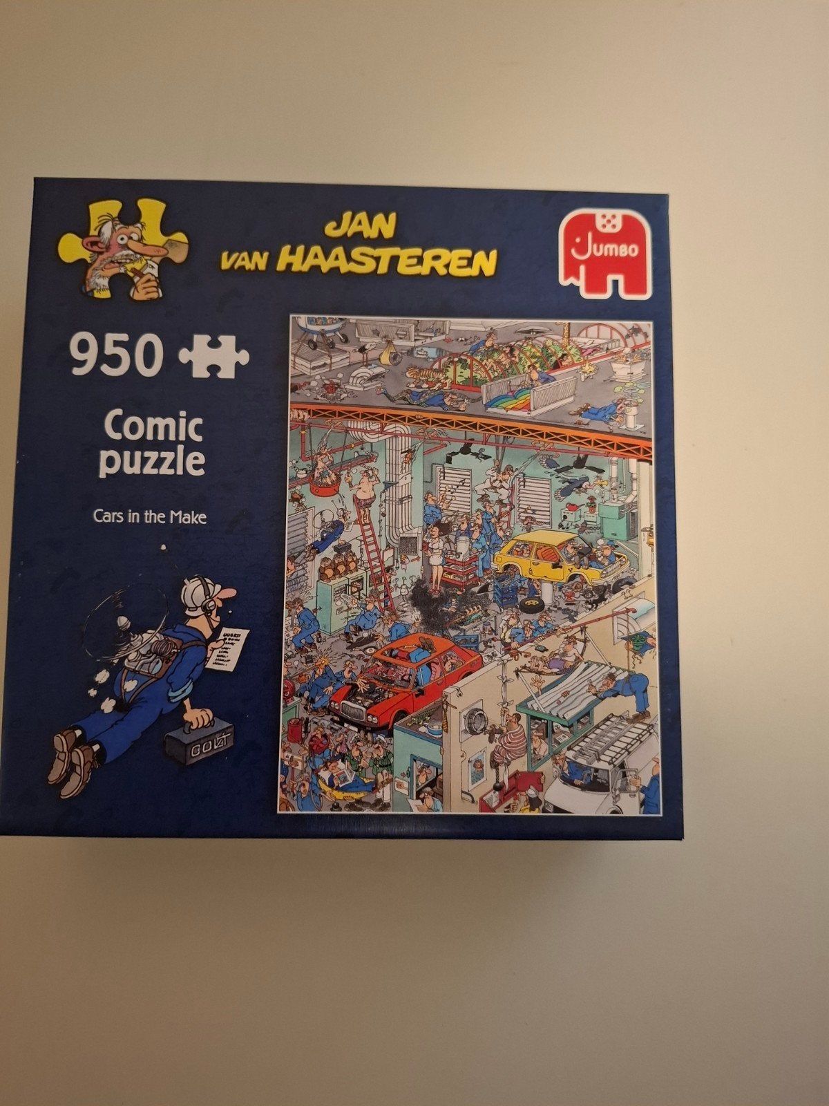 Jan van Haasteren puzzels 5x 950 stukjes per doos€ 6,00, Ophalen of Verzenden, 500 t/m 1500 stukjes, Gebruikt, Legpuzzel