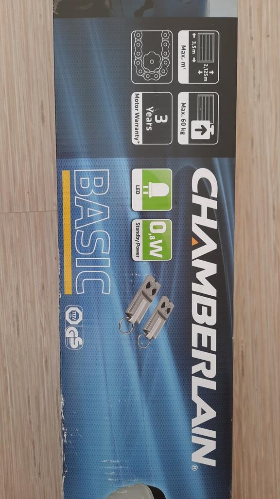 Chamberlain Basic Garagedeuropener met Afstandsbediening, Ophalen of Verzenden