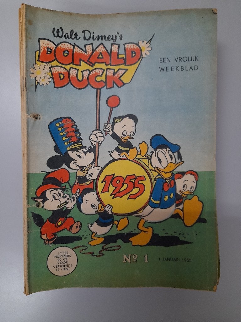 Donald Duck 1955, Boeken, Donald Duck, Meerdere stripboeken, Ophalen, Gelezen
