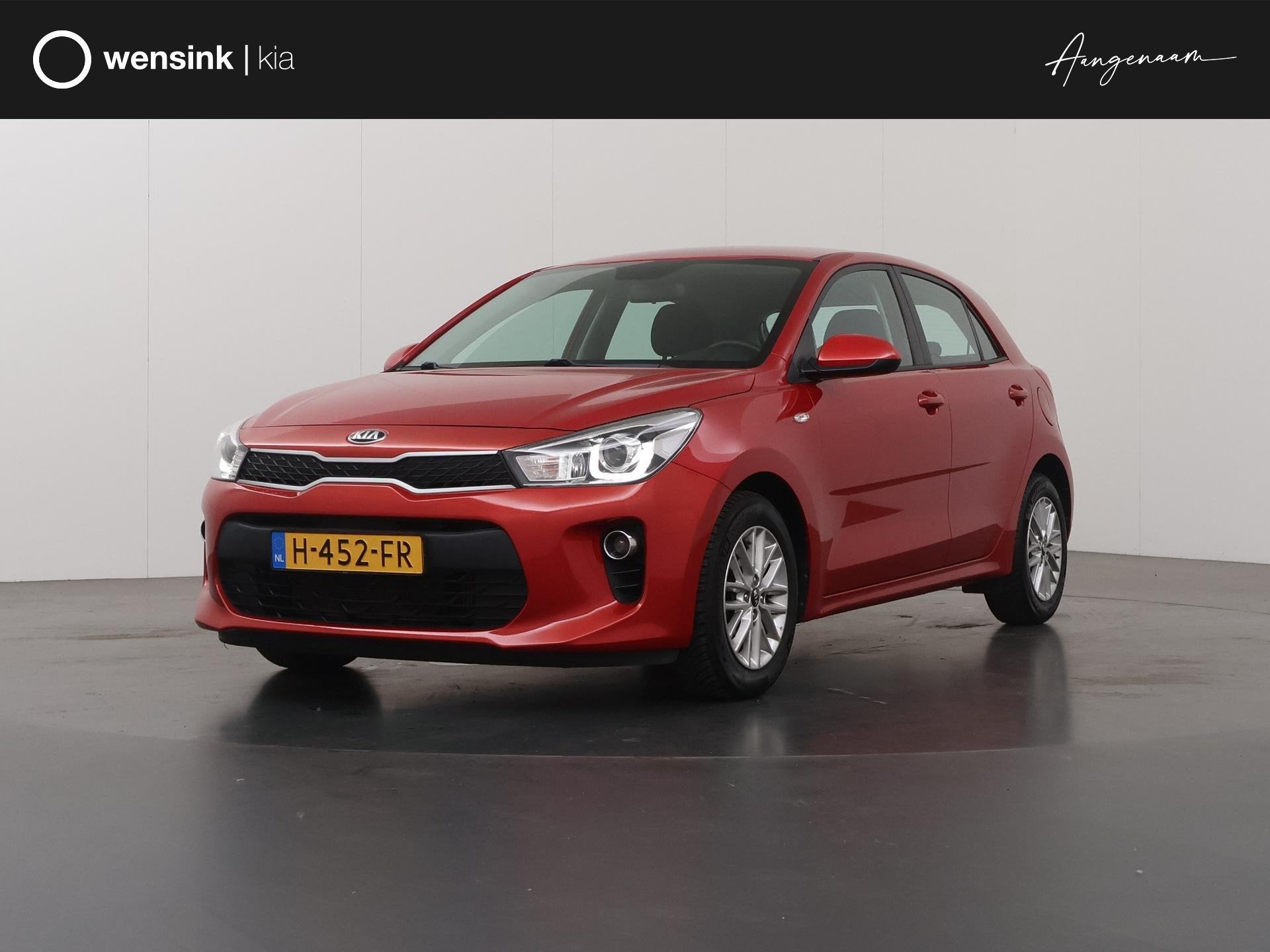 Kia Rio 1.0 TGDI DynamicLine | Navigatie | Parkeercamera | C, Auto's, Voorwielaandrijving, Gebruikt, Euro 6, 1055 kg