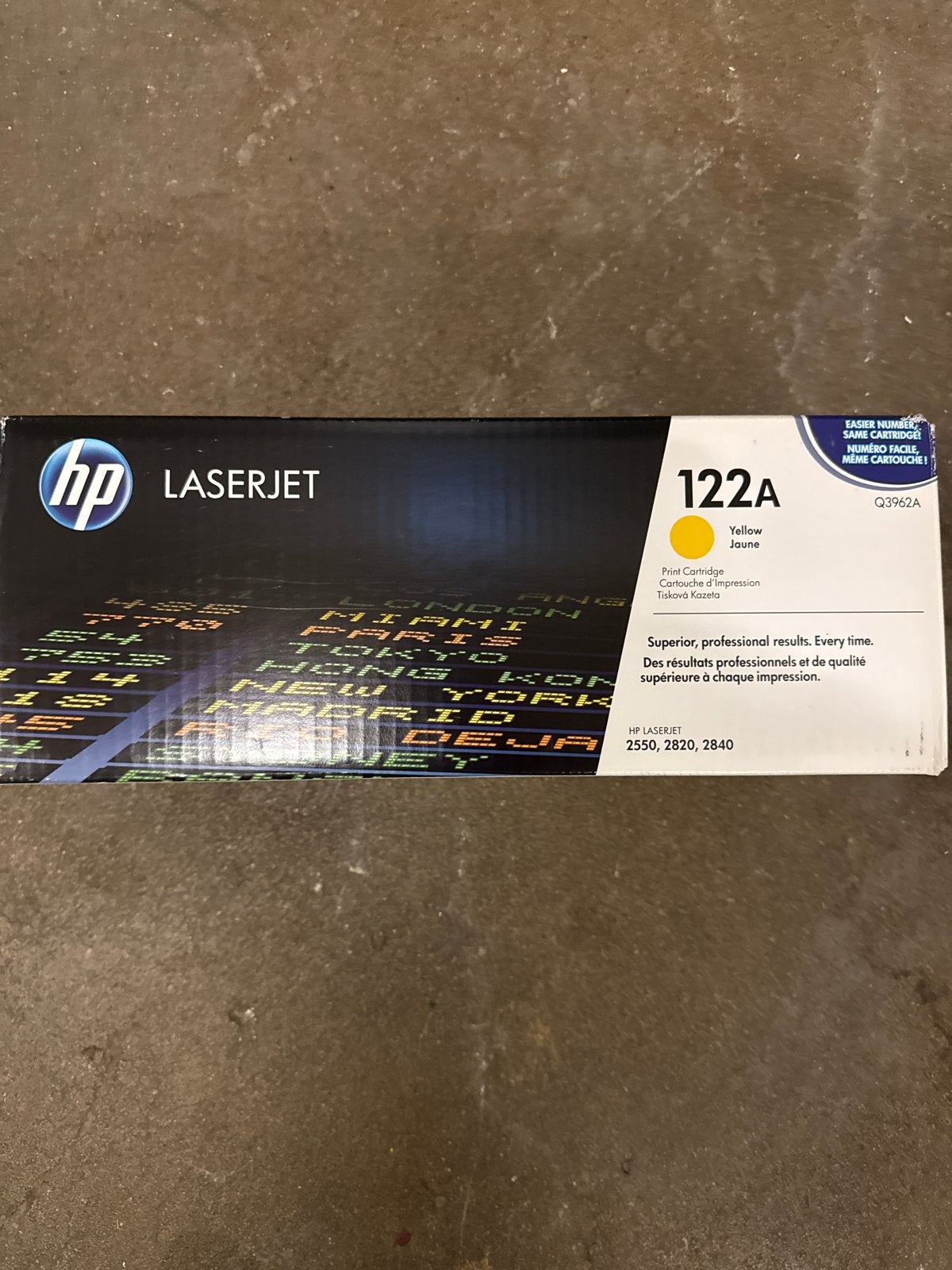 HP LaserJet 122A Gele Toner Cartridge Q3962A, Ophalen, Nieuw, Toner