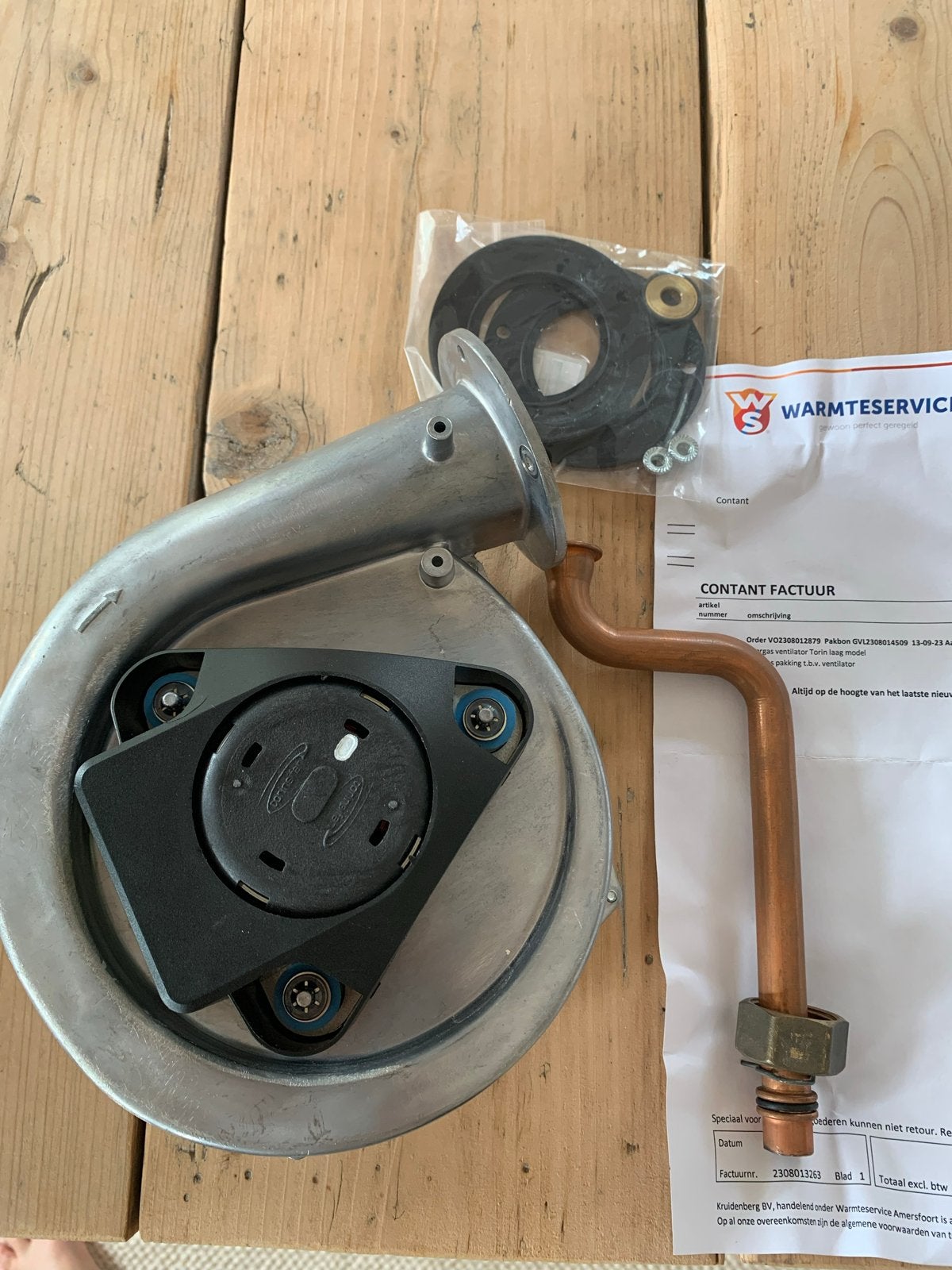 Intergas Ventilator Torin Laag Model - Nieuw, Minder dan 30 cm, Cv-ketel of Combi-ketel, Nieuw, Minder dan 60 cm