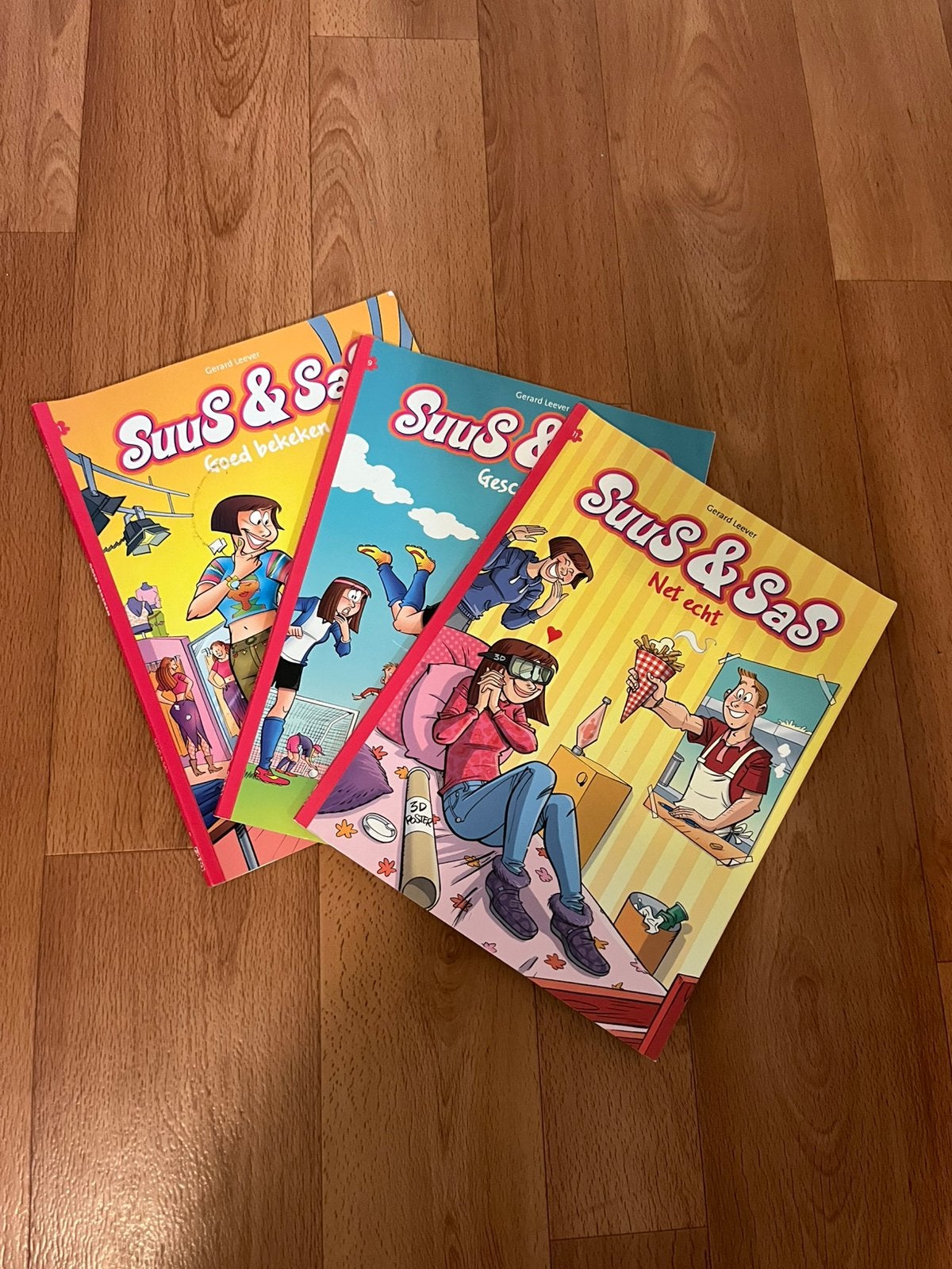 Suus & Sas 3 stuks, Meerdere comics, Ophalen of Verzenden, Zo goed als nieuw, Europa