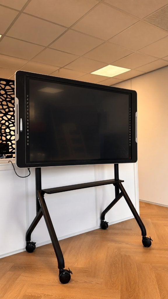 65 inch 4K digibord met nieuw verrijdbaar onderstel, Audio, Tv en Foto, Gebruikt, 50 Hz, LCD, 100 cm of meer