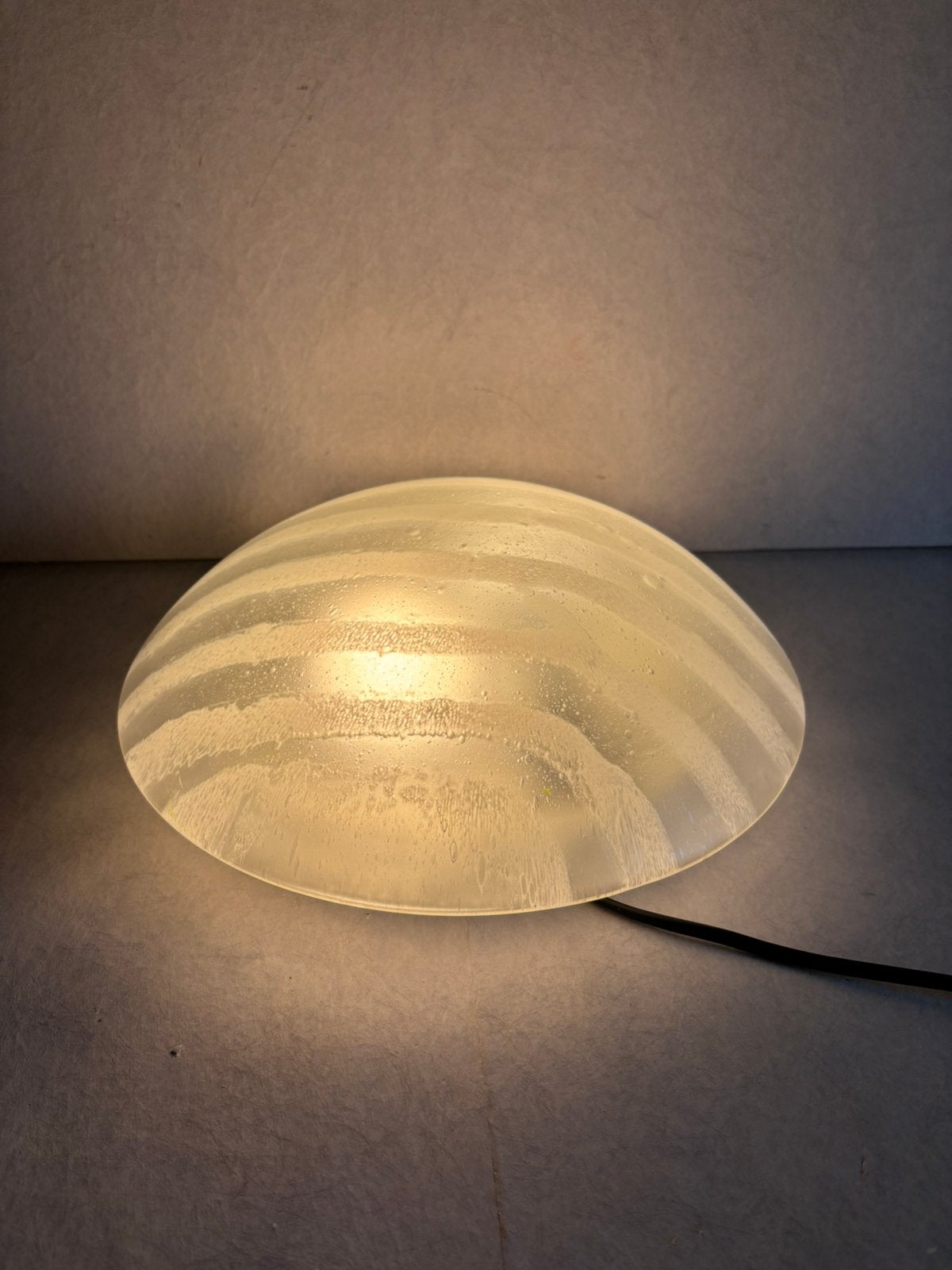 Vintage Peill & Putzler "Zebra" mushroom lamp jaren 70, Ophalen of Verzenden, Gebruikt