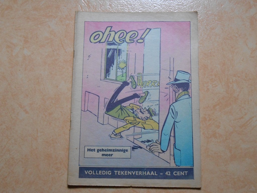 ohee 18b Het geheimzinnige meer 1963 1 ste druk. Nederlandse, Boeken, Stripboeken, M. Tillieux, Eén stripboek, Ophalen of Verzenden