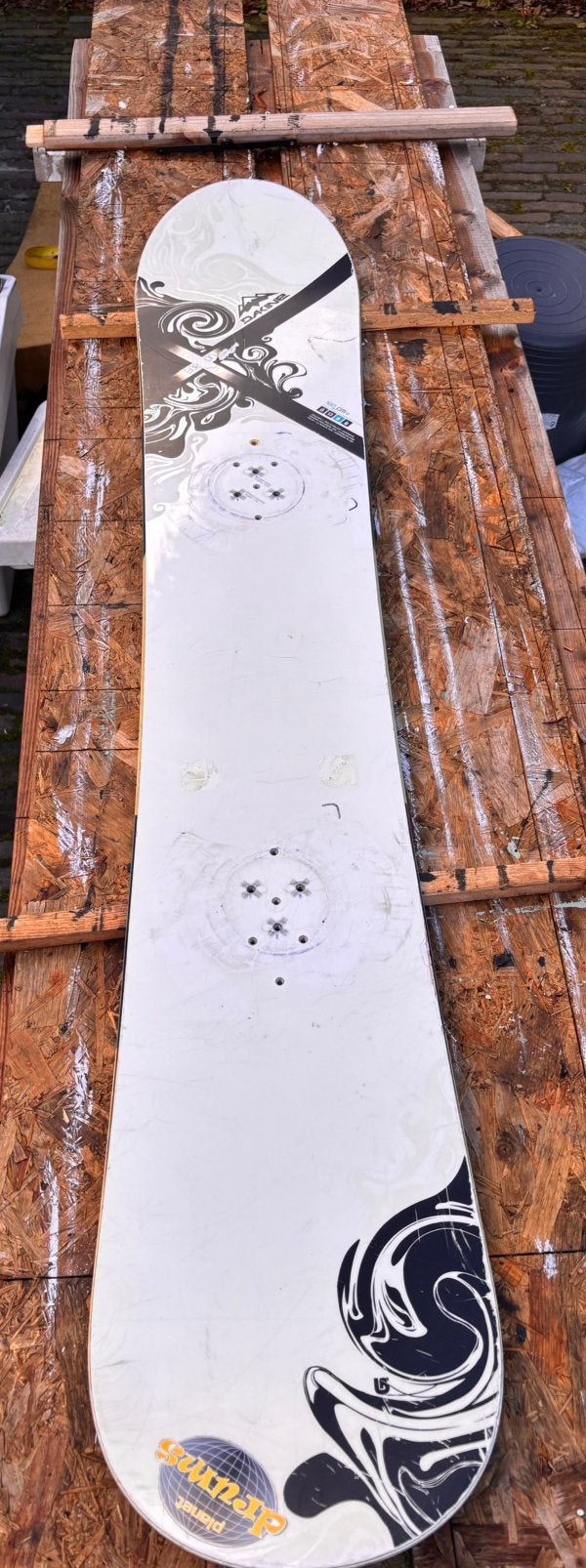 Burton custom x 1.60m, Sport en Fitness, Ophalen, Gebruikt, Board