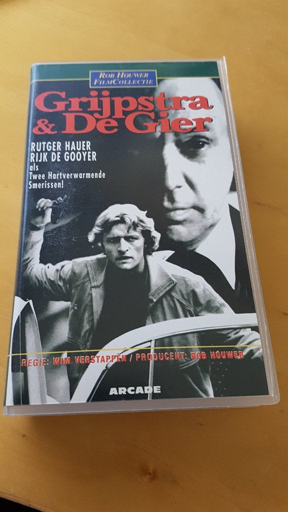 grijpstra & de gier op vhs, Alle leeftijden, Ophalen of Verzenden, Zo goed als nieuw