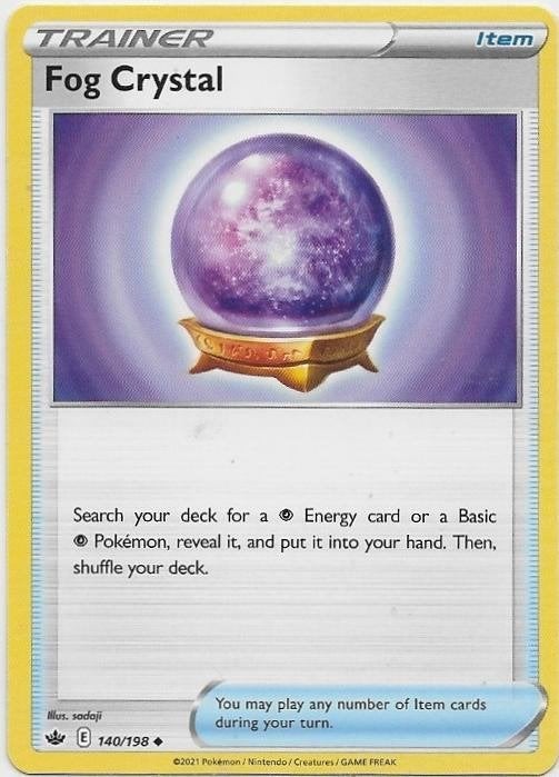 Chilling Reign,  Fog Crystal [uncommon] 140/198, Verzenden, Nieuw, Losse kaart