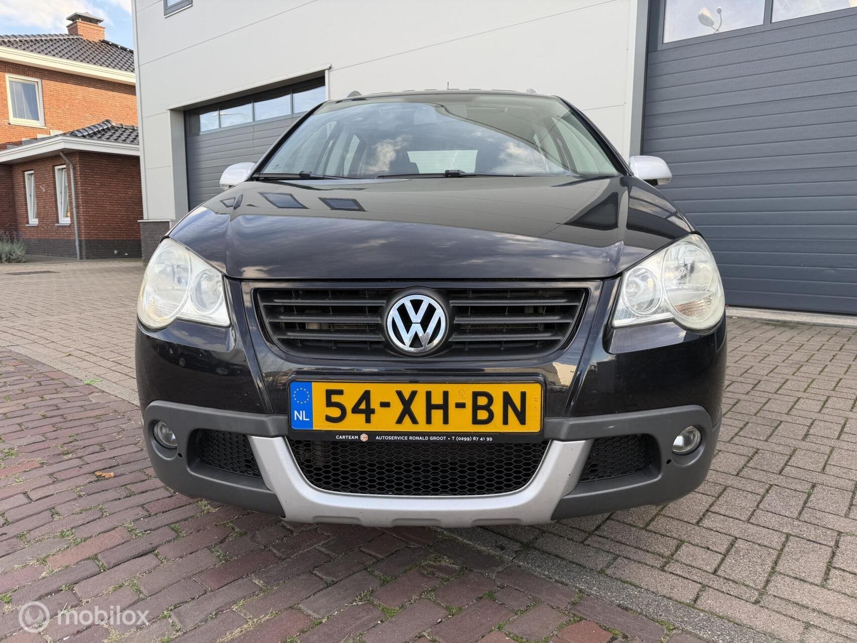 Volkswagen Polo 1.6-16V Cross AUTOMAAT/KANTELDAK/NW APK, Auto's, 4 cilinders, Origineel Nederlands, 600 kg, Euro 4
