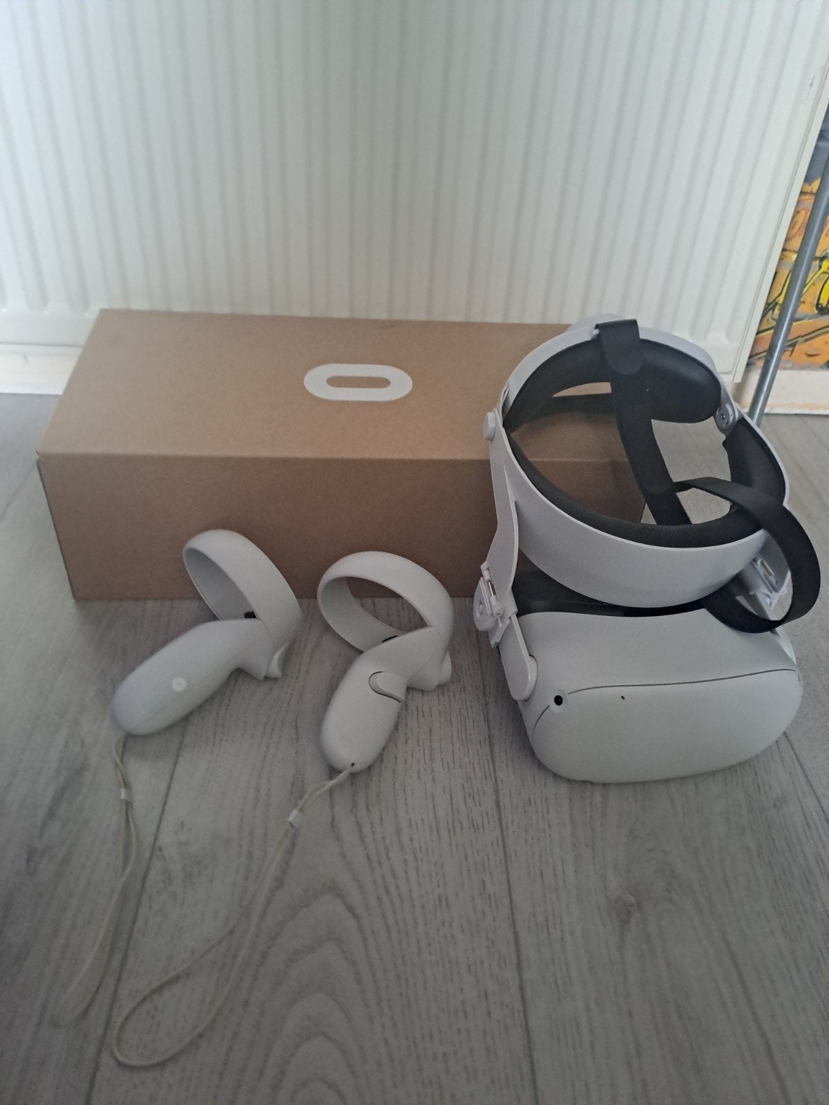 Meta Quest 2 VR-bril met controllers en doos, Ophalen, Nieuw, VR-bril, Overige platformen