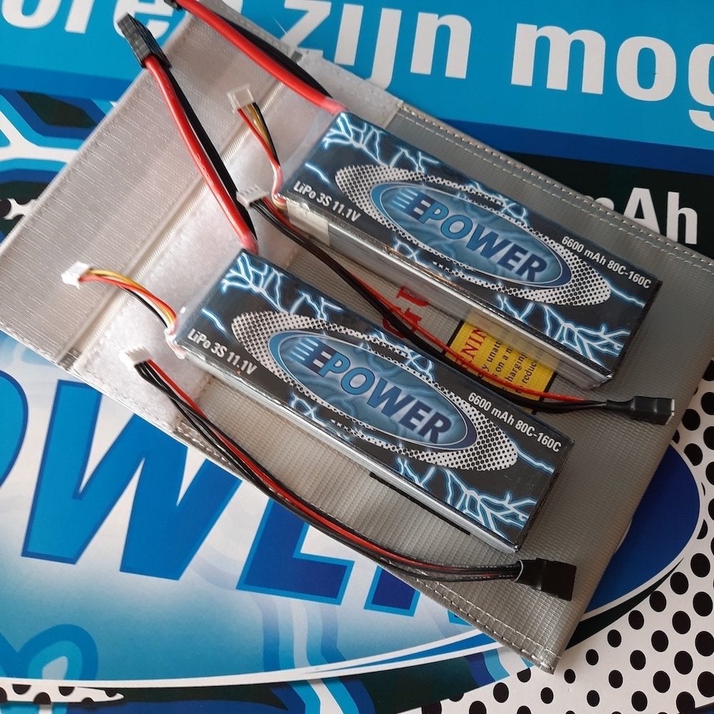 LiPo 3S E-POWER 6600 mAh, semihardcase, 80C-160C nieuw €59,-, Elektro, Nieuw, Ophalen of Verzenden, Schaal 1:10