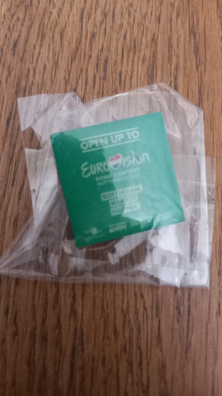 Eurovision Song Contest 2021 Rotterdam Pin - Collectors Item, Ophalen of Verzenden, Nieuw, Overige onderwerpen, Speldje of Pin