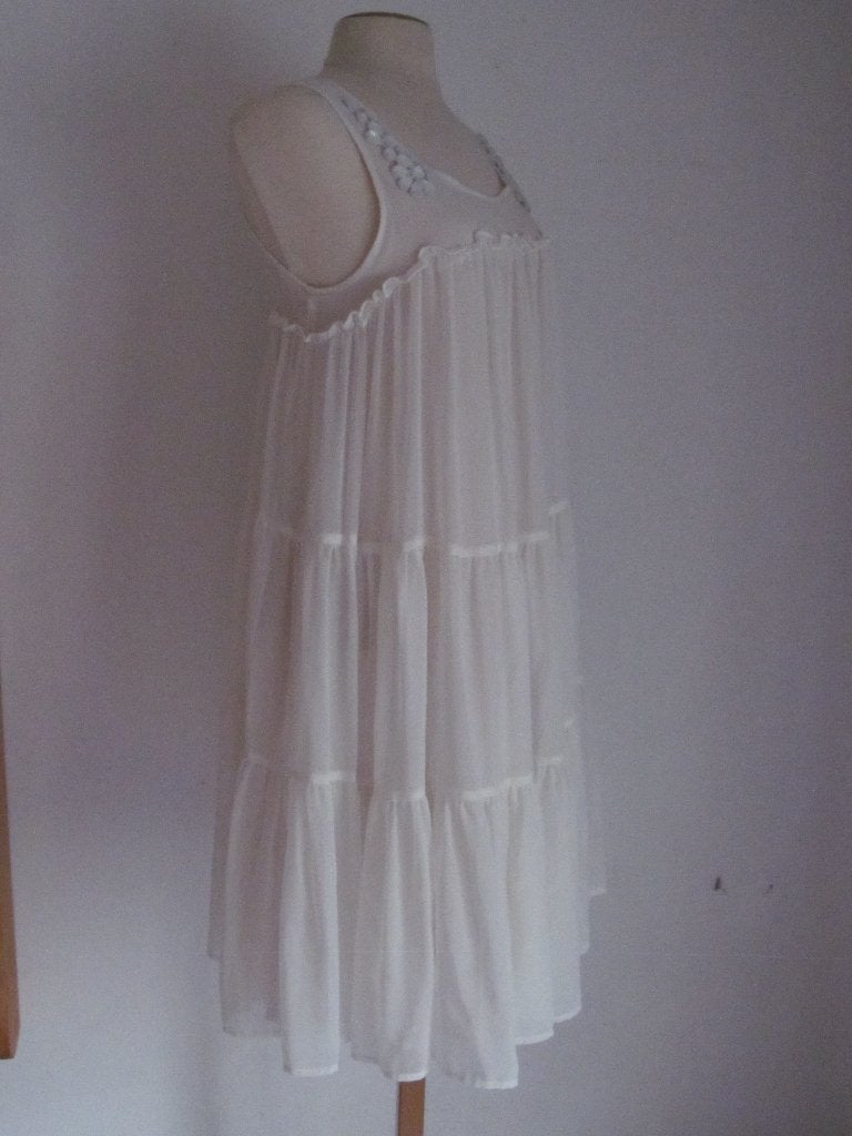2 jurken Conscious Collection H&M, mt 34 en 36, p.st.€12,50, H&M, Ophalen of Verzenden, Zo goed als nieuw, Knielengte