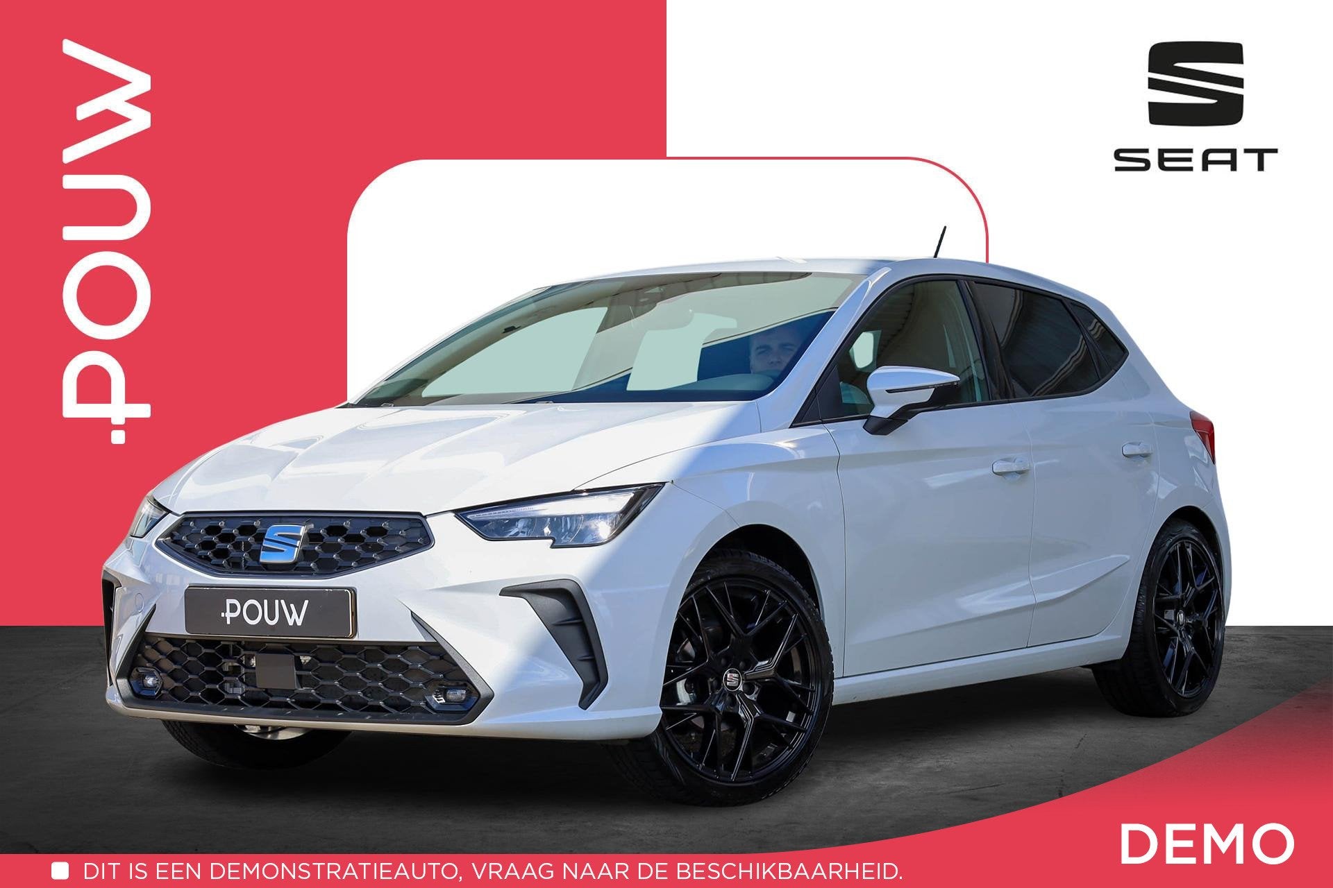 SEAT Ibiza 1.0 EcoTSI 95pk Style | Full LED Koplampen | 16", Voorwielaandrijving, 12 maanden, Stof, 95 pk