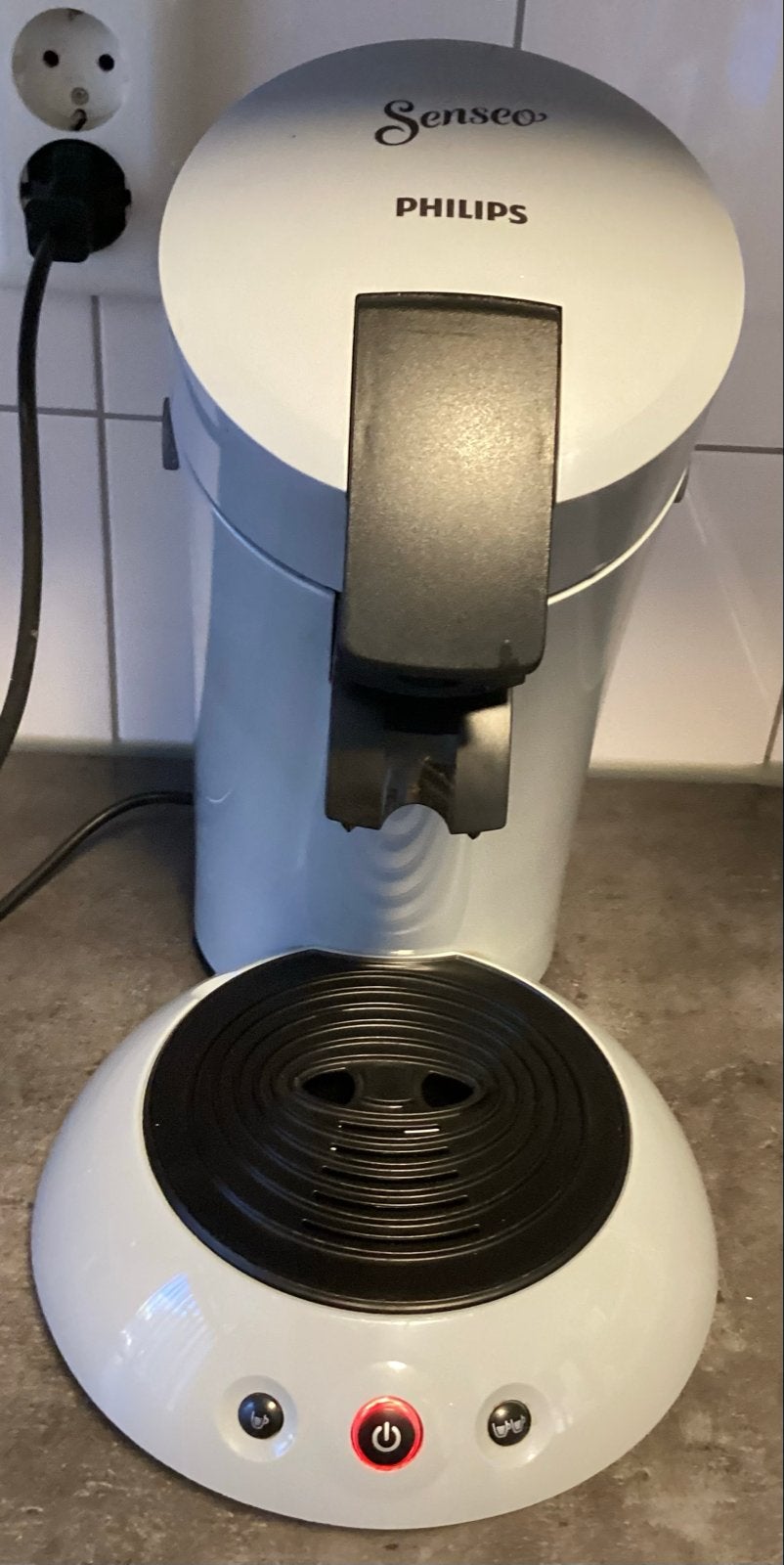 PHILIPS SENSEO HD 6553 GRIJS KOFFIEZETAPPARAAT, Kunststof, Ophalen of Verzenden, Zwart, Overige merken