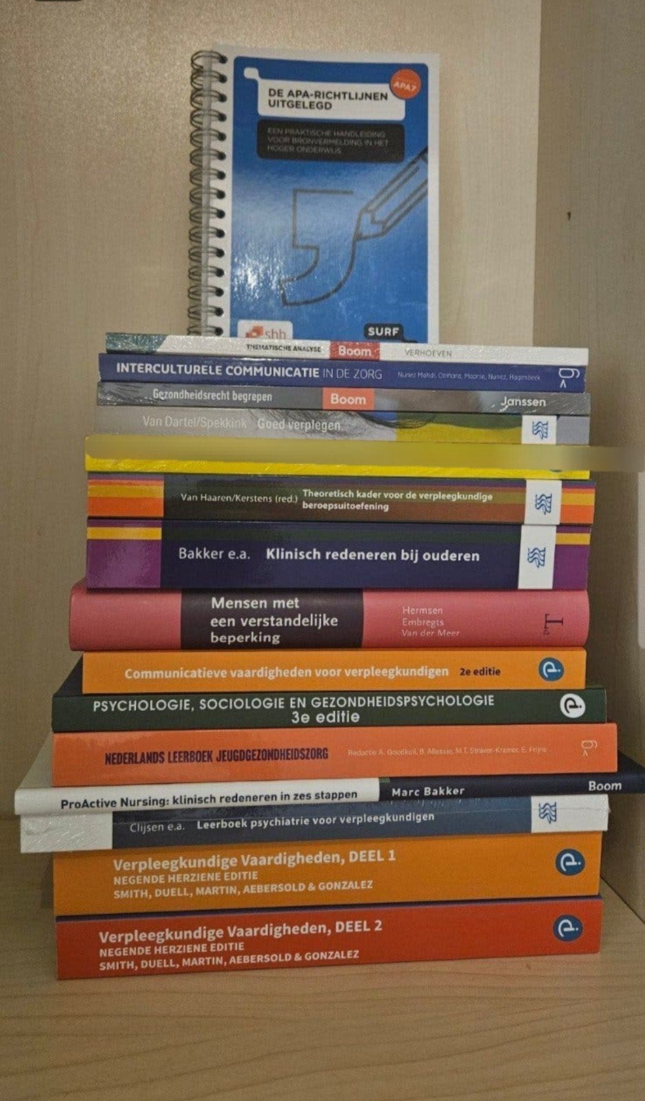 Hbo Verpleegkunde boeken Hogeschool Utrecht 2023 (ook los), Boeken, Ophalen of Verzenden, Beta, Zo goed als nieuw, HBO