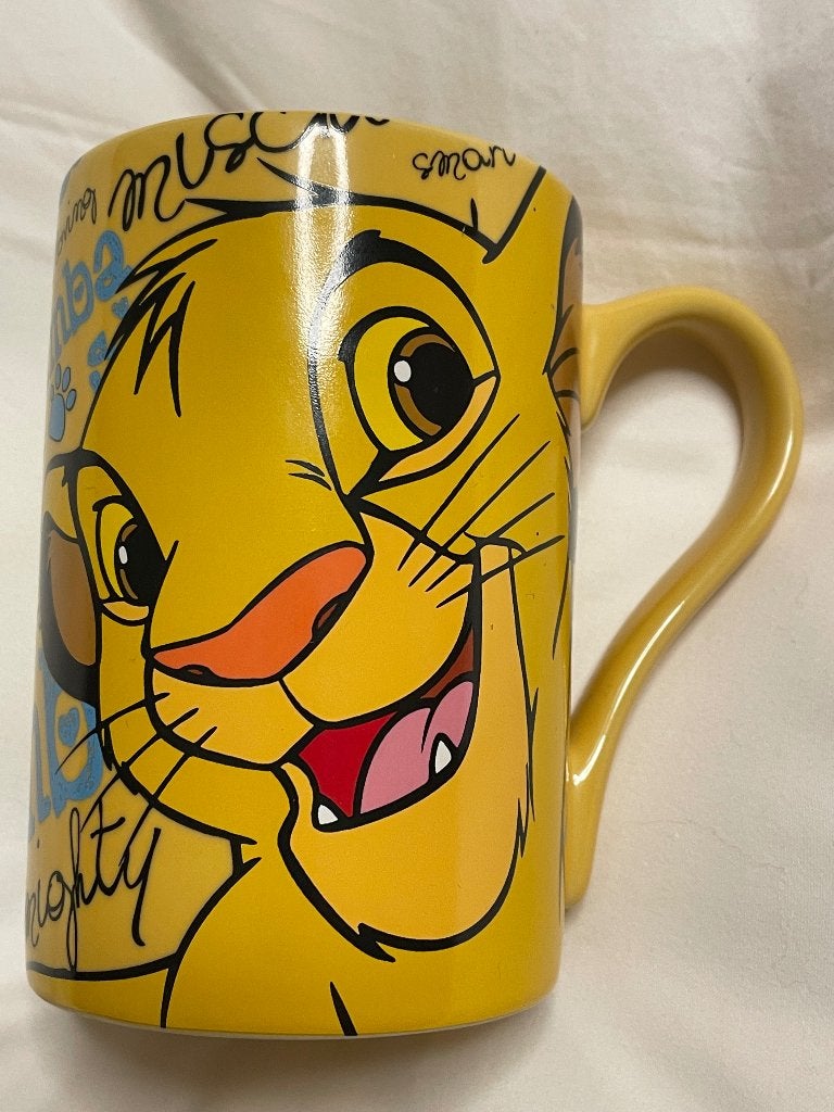 Disney mok Simba, Ophalen of Verzenden, Zo goed als nieuw, Servies