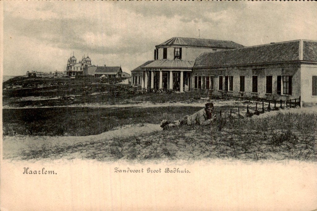 Zandvoort - Groot Badhuis - Haarlem, Ophalen of Verzenden, Voor 1920, Ongelopen, Noord-Holland