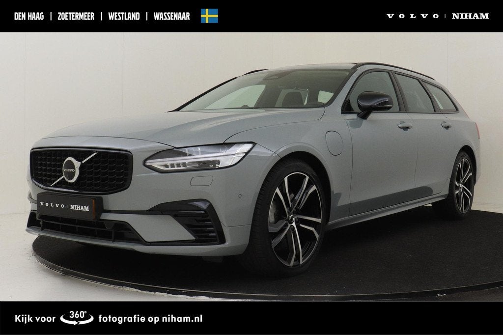 Volvo V90 T8 PLUG-IN HYBRID AWD ULTRA EXECUTIVE EDITION -PAN, Auto's, Automaat, 12 maanden, 4 cilinders, 180 min