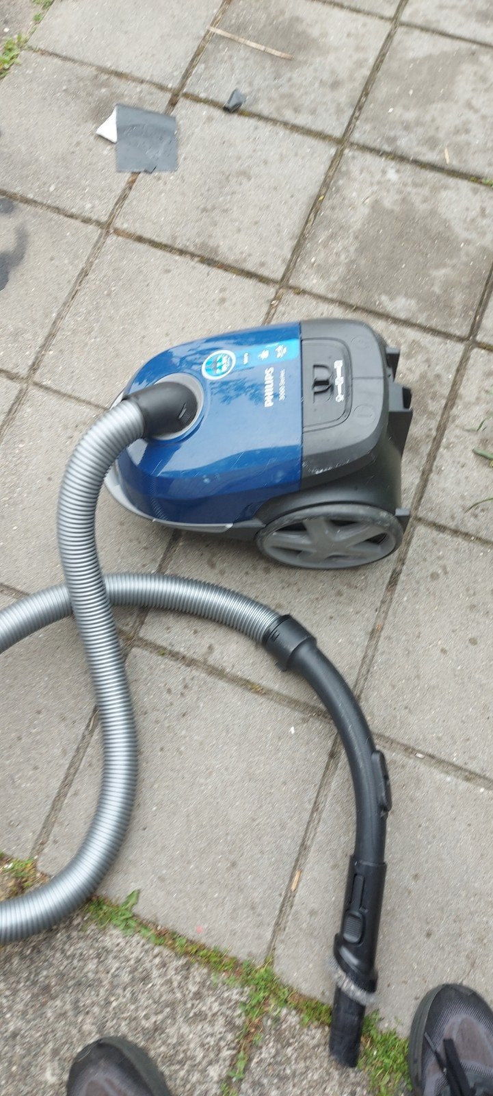 Philips Performer Compact Stofzuiger - Gebruikt, Stofzak, Gebruikt, Philips, Ophalen of Verzenden