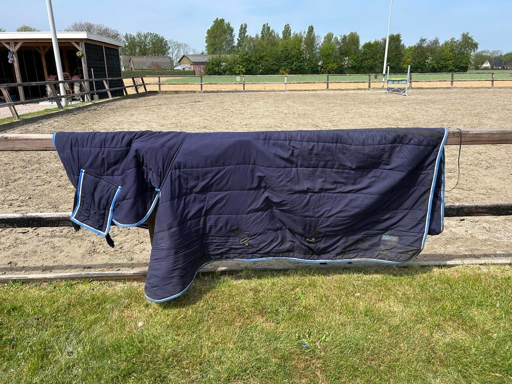 Paarden stal dek met hals, Dieren en Toebehoren, Full (L), 100 g, Overige merken, Halsdeken