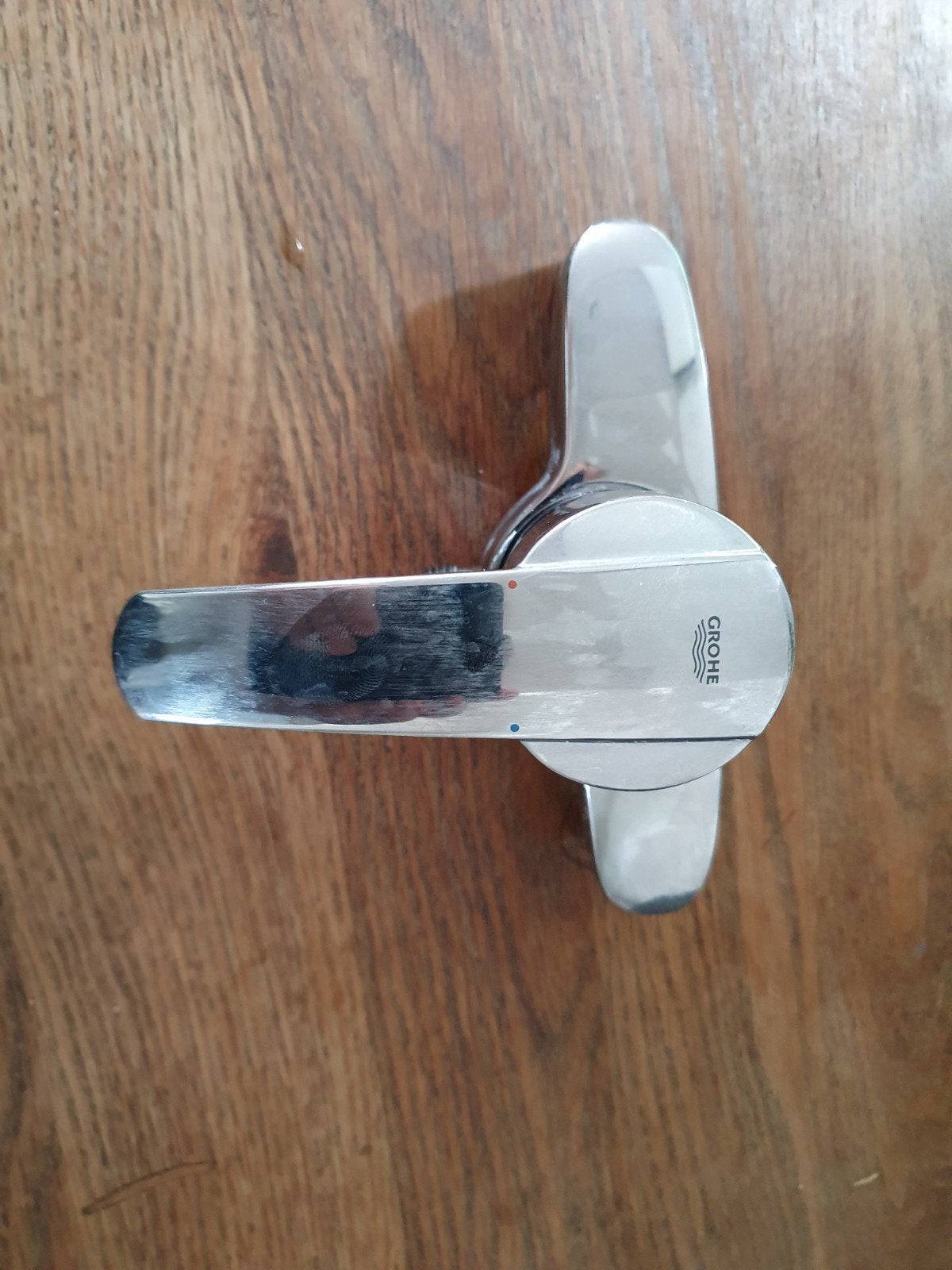 Grohe Douche Mengkraanv15 cm met steeksleutel en rozetten, Ophalen of Verzenden, Gebruikt, Douche