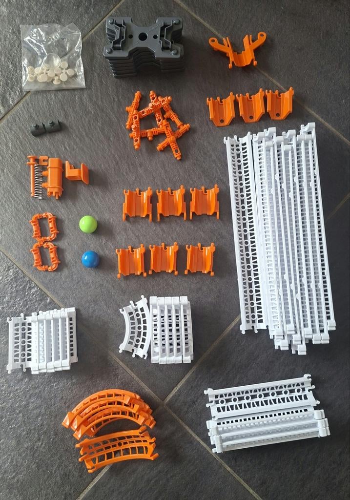 Clementoni Action & Reaction Starter Set knikkerbaan, Ophalen of Verzenden, Zo goed als nieuw, Bouwen