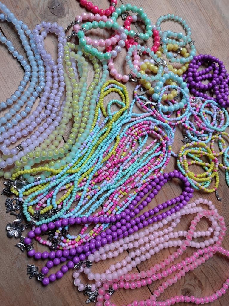 Nieuw lot sieraden voor meisjes - Kleurrijk & Speels, Verzenden, Nieuw