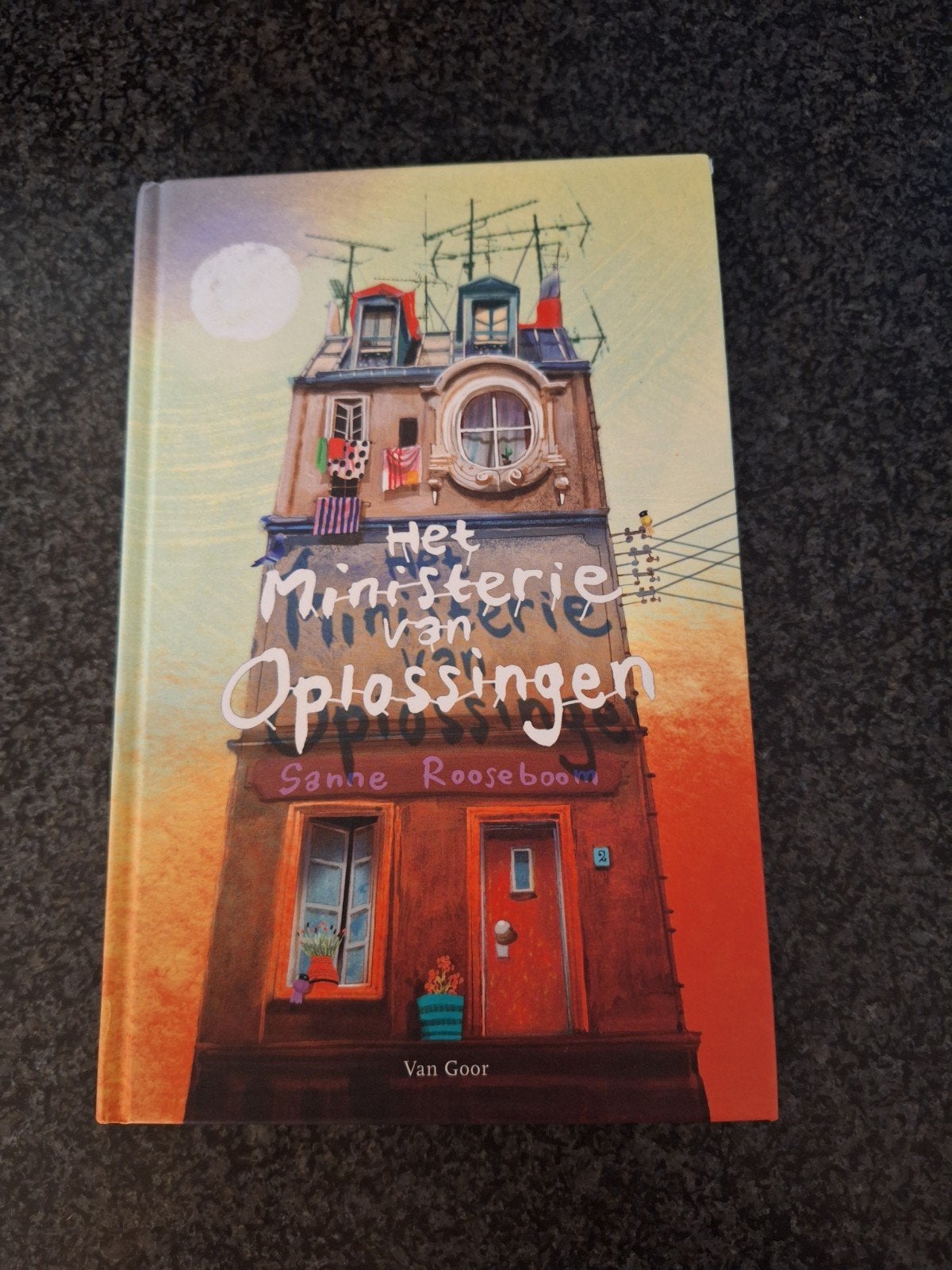 Het Ministerie van Oplossingen - Sanne Rooseboom, Boeken, Ophalen of Verzenden, Zo goed als nieuw, Sanne Rooseboom, Fictie