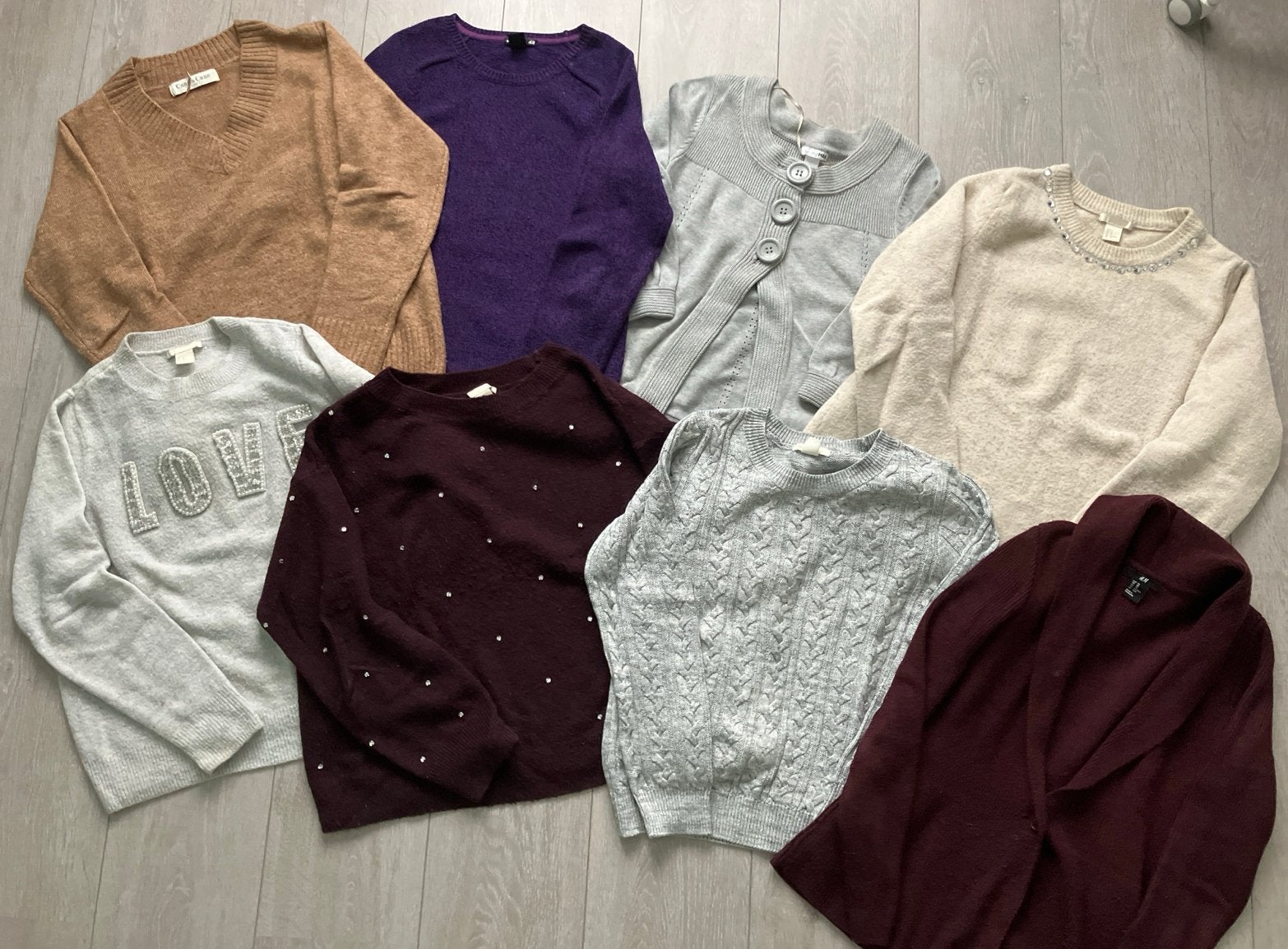 H&M  truien en vesten pakket- Maat XS/S-34/36, Ophalen of Verzenden, Gedragen, Maat 34 (XS) of kleiner, Meerkleurig