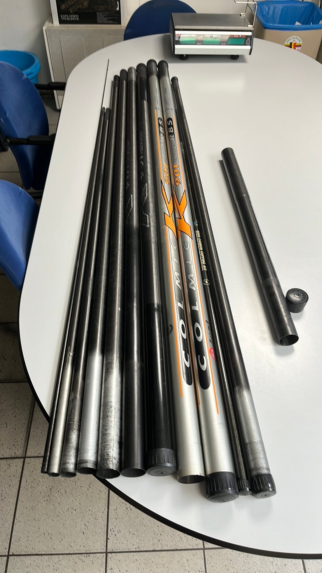 Colmic K901 14,5 meter pack, Watersport en Boten, Ophalen, Gebruikt, Vaste hengel