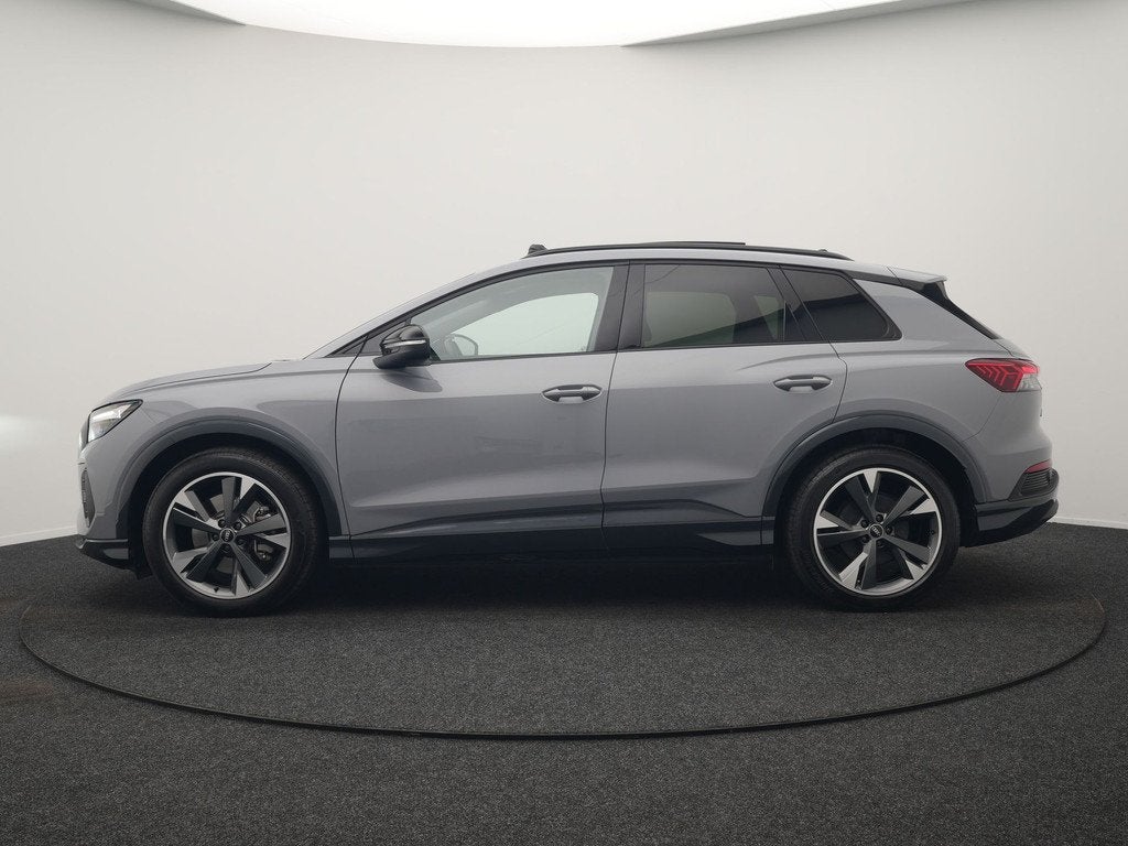 Audi Q4 e-tron 45 Quattro Edition 76,6 kWh 265pk Dealer O.H., Auto's, Audi, Gebruikt, Leder, 490 km, SUV of Terreinwagen