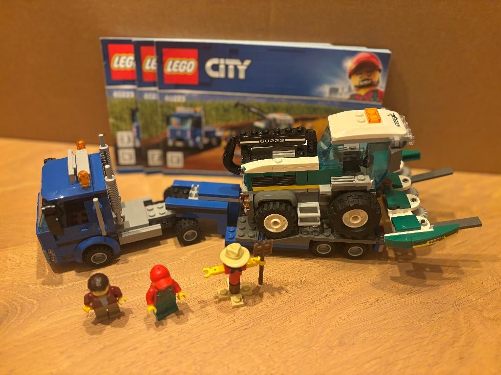 60223 - LEGO City Maaidorser Transport - 60223, Compleet, City, Lego, Ophalen of Verzenden