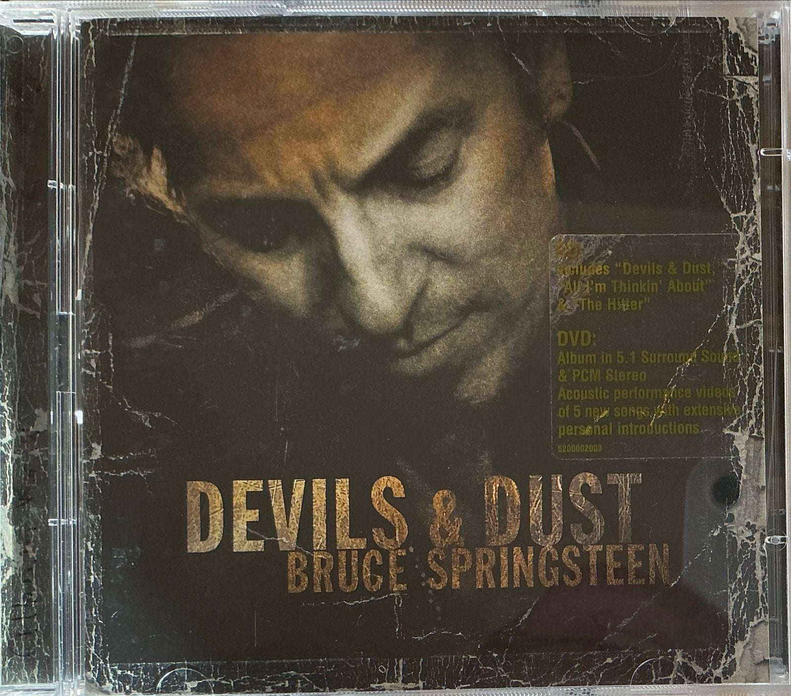 Bruce Springsteen - Devils & Dust CD + Bonus DVD, Singer-songwriter, Bonusmateriaal, Ophalen of Verzenden, Zo goed als nieuw