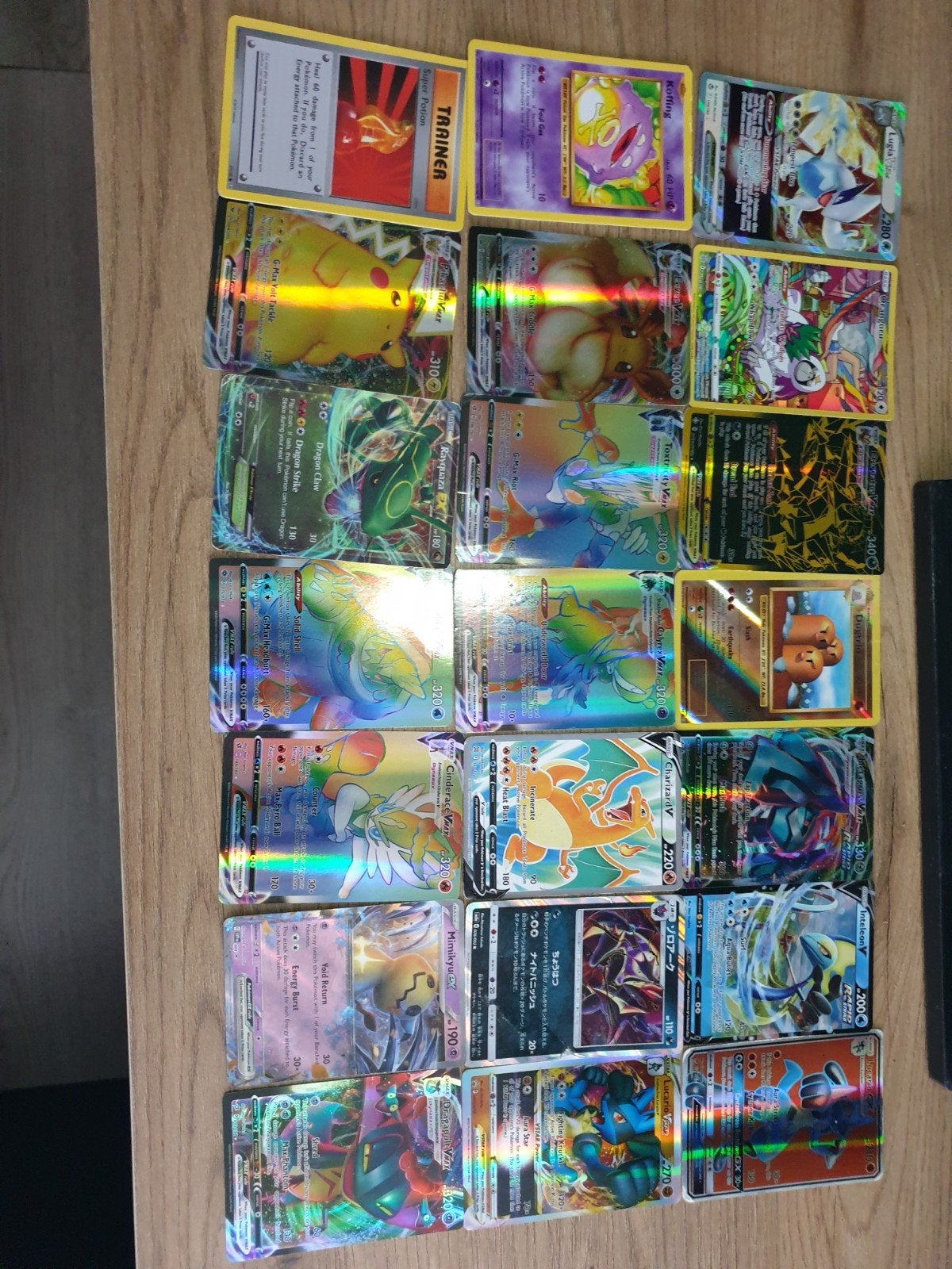 Pokémon kaarten collectie - VMAX, VSTAR, Foil, Ophalen, Gebruikt, Meerdere kaarten, Foil